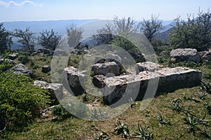 View of Punic Temple of Matzanni