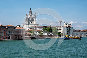 View of Punta Della Dogana and Canal Grande from the Buccino di San Marco