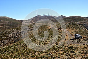 View of Punta SerpeddÃÂ¬ from Monte Tratzalis
