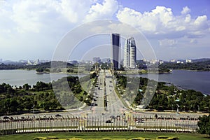 View of Putrajaya city