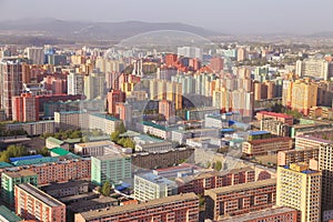 View of Pyongyang, North Korea