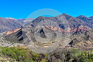 View of the Quebrada de la Humahuaca, Argentina