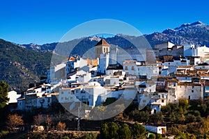 View of Quesada in province of Jaen