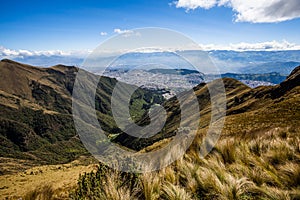 View of Quito