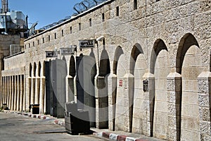 A view of Rachels Tomb in Bethlehem