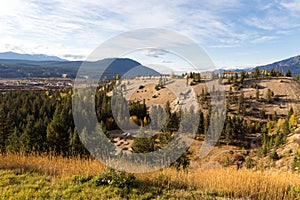 View of Radium Hot Springs