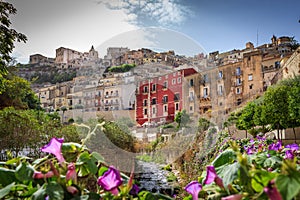 View of Ragusa, Sicily, Italy photo