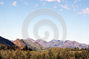 Views of the ranges, Ikara-Flinders` Ranges National Park, SA, Australia