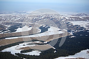 The view of the ravines crossbar