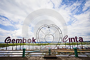 View of Rawa Pening Lake in Ambarawa, Central Java, Indonesia