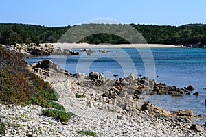 View of Razza di Junco beach, Costa Smeralda photo