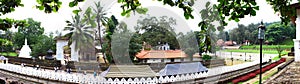 View of the rear entrance to the Temple of Tooth relic