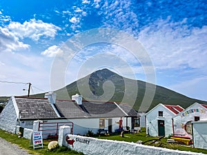 Redfox Gallery, Dugort, Achill Island, county Mayo, Ireland