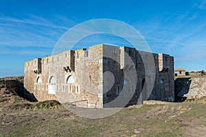 View on Reduit de Beniguet Houat island France