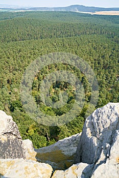 View from the Regenstein near Blankenburg