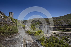 View from Regoufe Mines aka Minas de Regoufe in Arouca, Viseu.