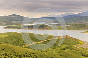 View Reservoir Tahtakerpyu.Shabran.Azerbaijan