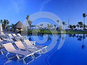 View of resort with chairs