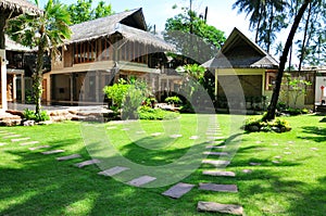 View of a resort in Thailand