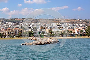 View of Rethymno, Crete photo
