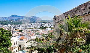 View of Rethymno, Crete island, Greece