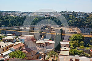 View of rhodos old city