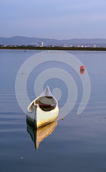 View of Ria Formosa, natural conservation region