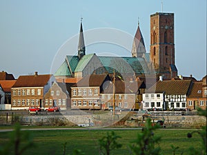 View on Ribe, Denmark