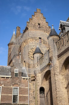 View of The Ridderzaal or Hall of Knights, details, The Hague, Netherlands