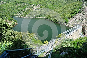 View of Rio Coxinas lake photo