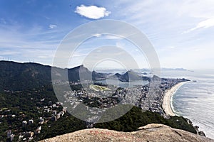 View at Rio de Janeiro from the Dois Irmaos mountain - Brasil - South America