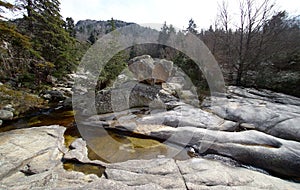 Rio del Medio river in La Cumbrecita photo