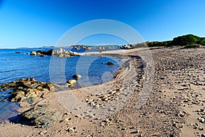 View of Rio di Li Saldi beach