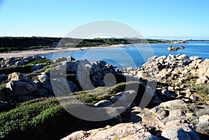 View of Rio di Li Saldi beach