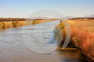 View of the Rio Grande River photo