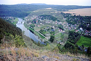 View of river Berounka