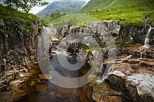 River Etive, Glen Etive, Scotland.