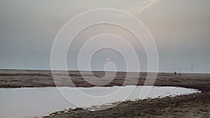 A View In The River Godavari