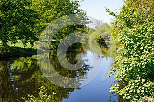 View on the river Liffey