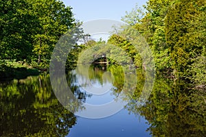 View on the river Liffey