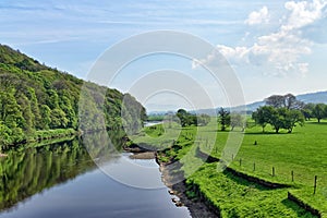 A view of the River Lune, near Lancaster