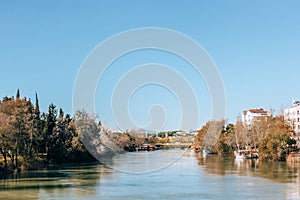 View on River in Manavgat Turkey