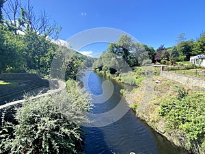 A view of a River near Aberystwyth