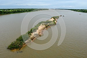 View at river Parnaiba, Brazil