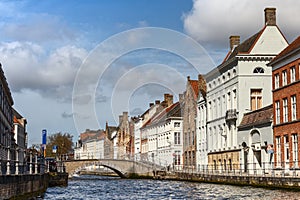 The view from the river Scheldt on the architectural ensemble of the quays of Antwerp