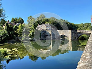 A view of the River Teme in Ludlow