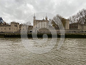 A view of the River Thames in London