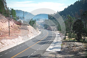 View road background photo