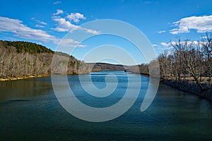 View of Roanoke River from Smith Mountain Dam - 2 photo