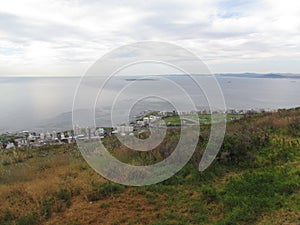 View of Robben Island from Signal Hill